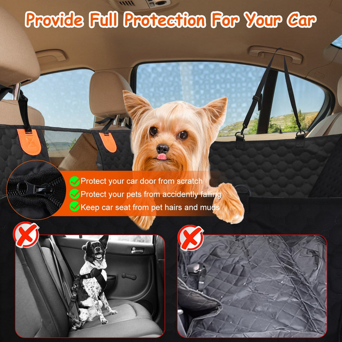 Road-Trip Back Seat Cover