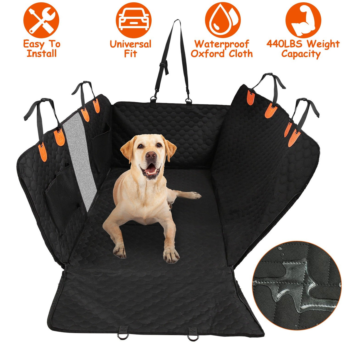 Road-Trip Back Seat Cover