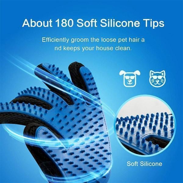 Fur-Grabber Grooming Glove