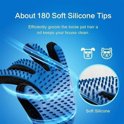 Fur-Grabber Grooming Glove