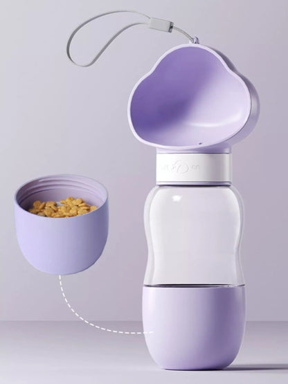 On-the-Go Water & Food Bottle